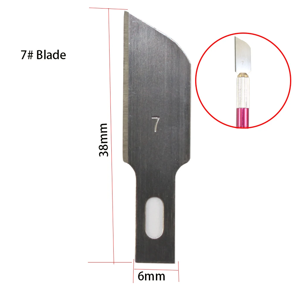 Aliexpress.com : Buy 10 PCS/Pack 7# Replacement Precision Knife Blades ...