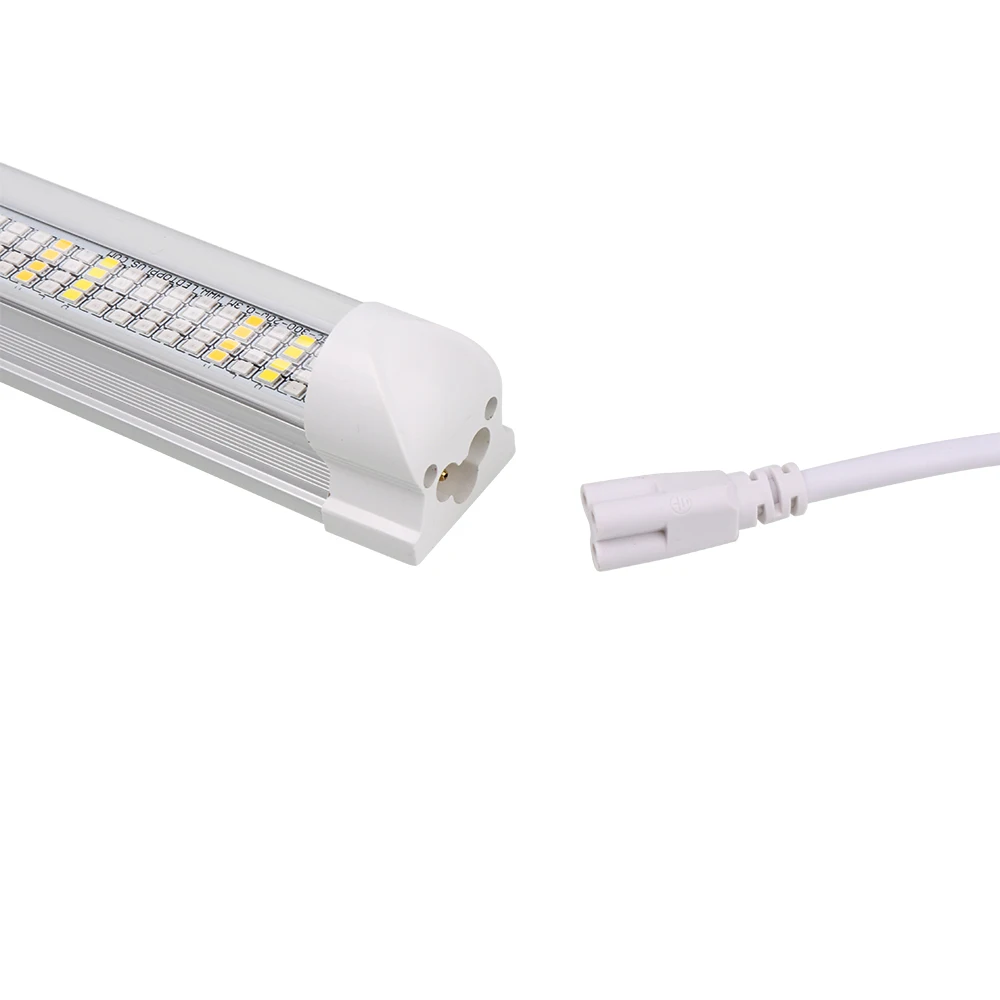 Power Cord Cable for T8 Tube LED Grow Light with On Off Switch 3Pin Integrated Tube Connector Extension Cable EU US Plug