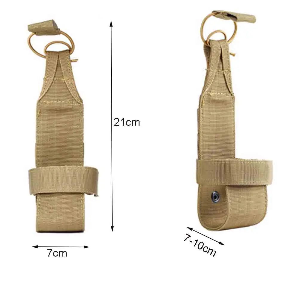 High Quality Durable Tactical Hiking Camping Molle Water Bottle Holder Belt Carrier Pouch Outdoor Nylon Bag#925