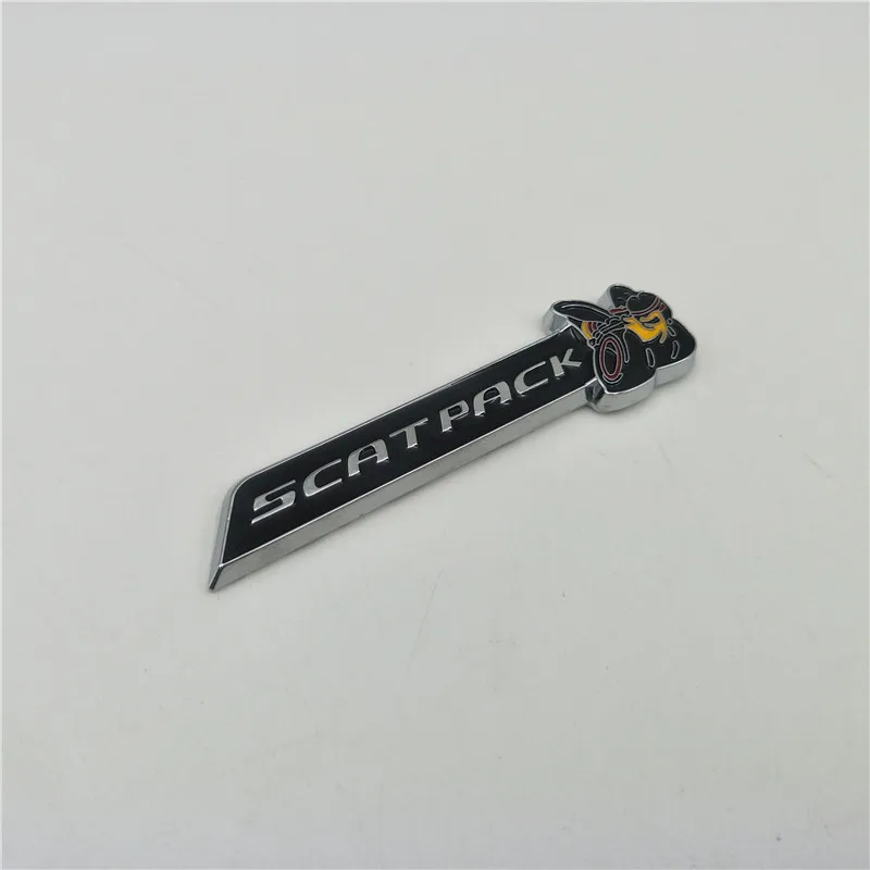 Для Dodge charger из металлического сплава scat pack Scatpack Bee Emblem бейдж с именем OEM
