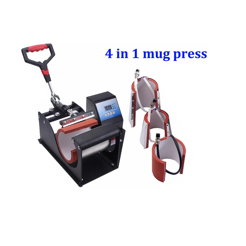 High Quality New Design 4 In 1 Mug Heat Press Machine Mug Printer Press Machine Combo