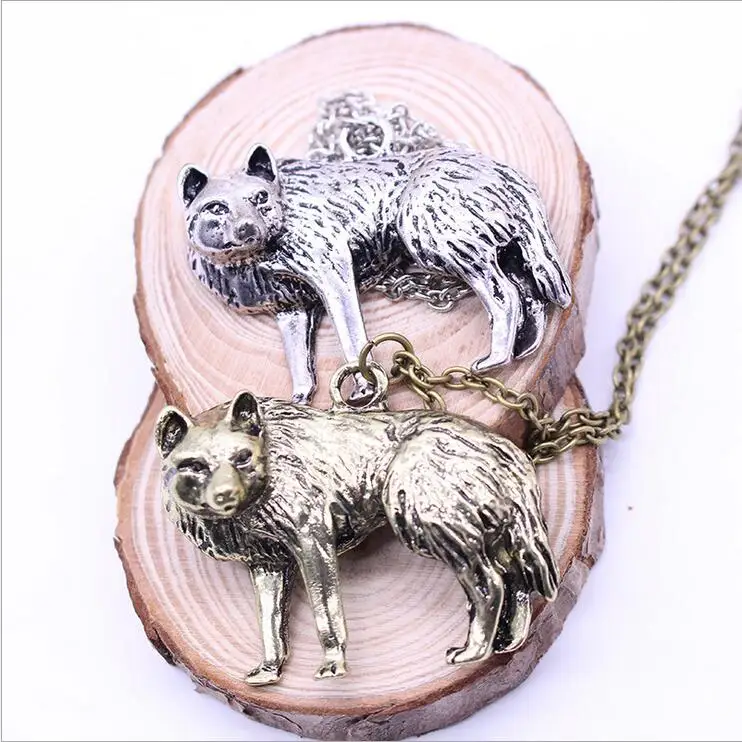 Ожерелье с подвеской в виде лисы стиле ретро long chain fashion necklacenecklace fashion | Ожерелья с подвеской -32731417571