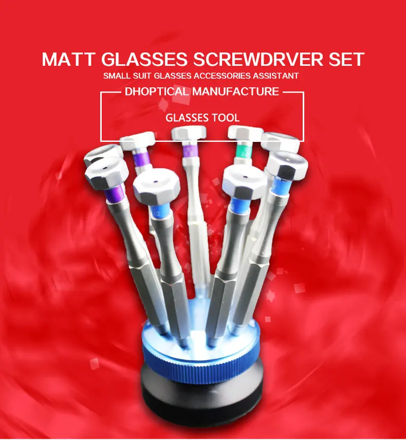matt glasses screwdriver ,set 9pcs/set mini screwdriver ,good material