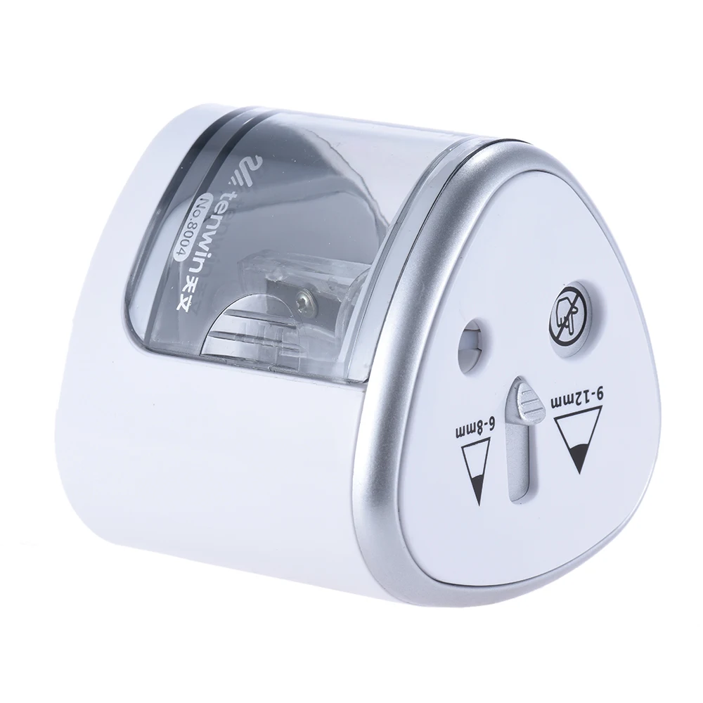 

School Automatic Electric Pencil Sharpener Battery Operated Sacapuntas Electrico Apontador Material Escolar Stationery Pencils