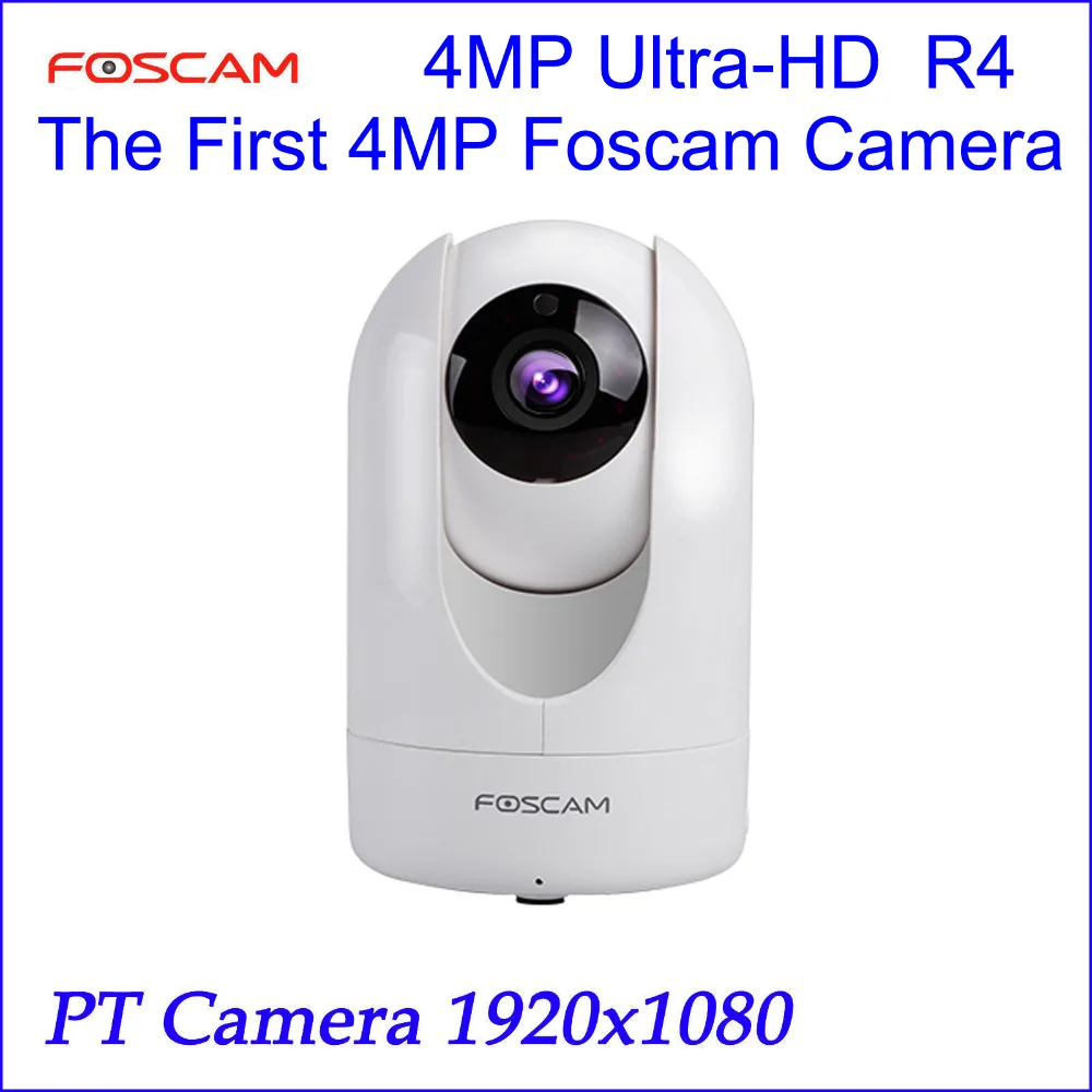  2016 Newest Foscam R4 1440P 4MP Ultra-HD Wireless P2P Security Surveillance Camera With 26 Feet of Night Vision WIFI IP Camera 