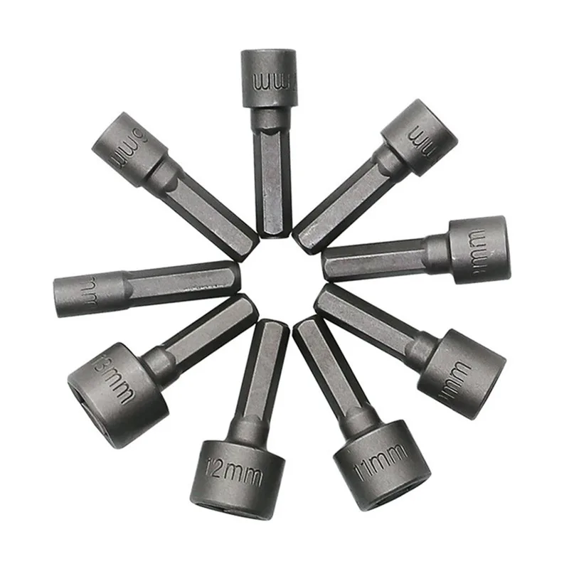 9pcs-sets-Drill-Hex-Power-Tools-Socket-Adapter-Sleeve-Nozzles-Magnetic-Nut-Driver-Set-5mm-13mm