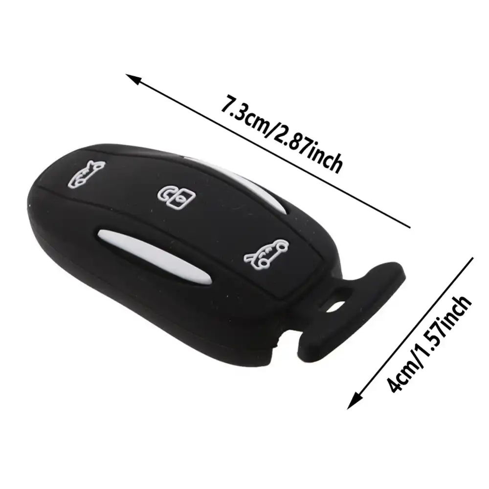 Detail Feedback Questions About Silicone Key Case For Tesla Model X Silicone Key Case For Tesla Model X Car Remote Fob Cover Holder Skin Protector
