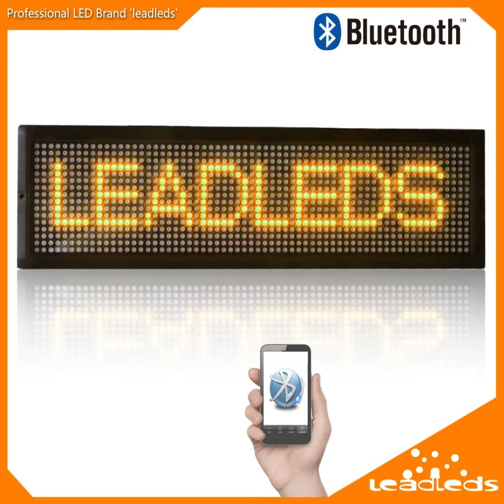101X16CM Bluetooth Led display indoor Programmable Scrolling Message led sign Board for Business
