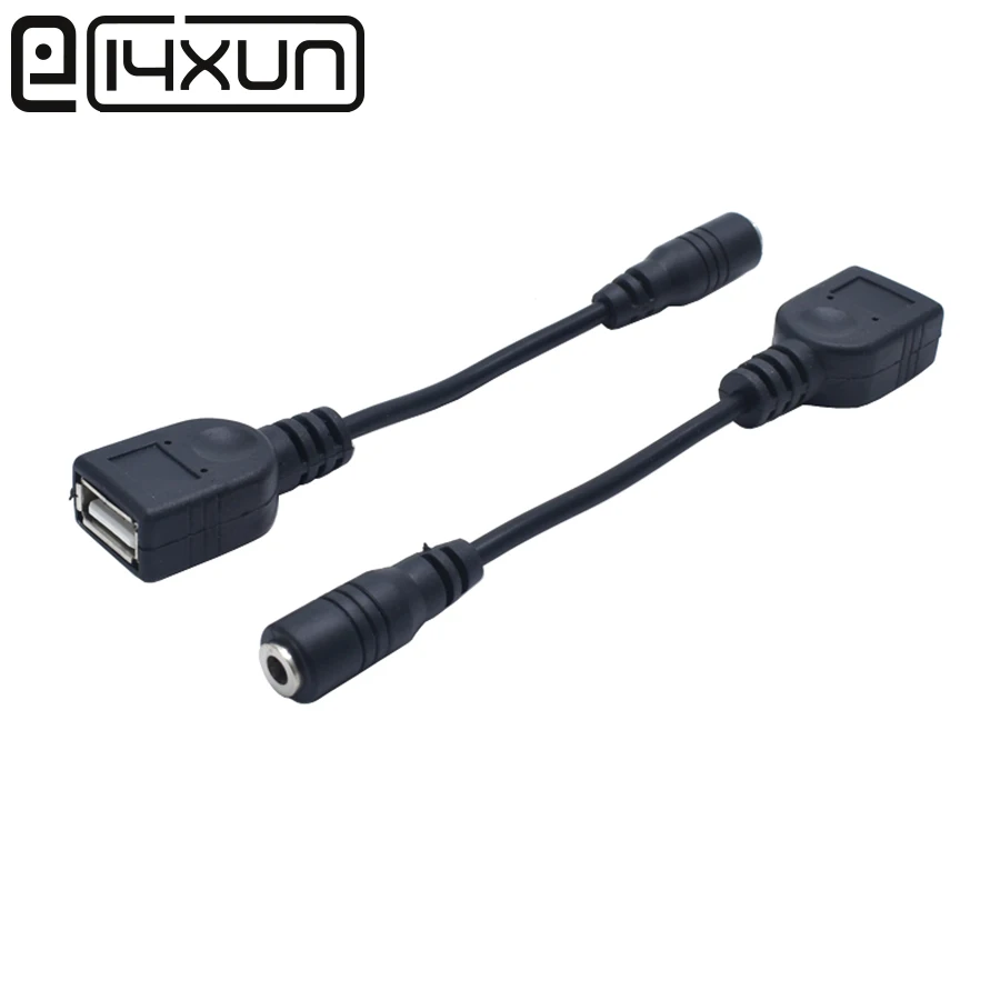 1 шт. USB 2,0 гнездо для 3,5*1,35 мм гнездо с 12 см медный провод DC кабель питания зарядное устройство разъем адаптер