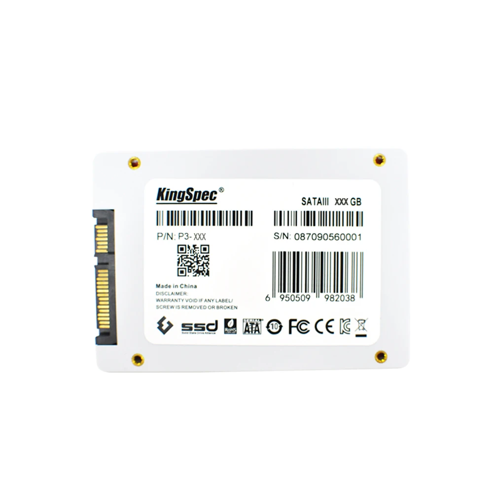 P3 128 новые KingSpec 2 5 &quotSSD диск SATAIII SSD 120 ГБ твердотельные накопители для ноутбуков