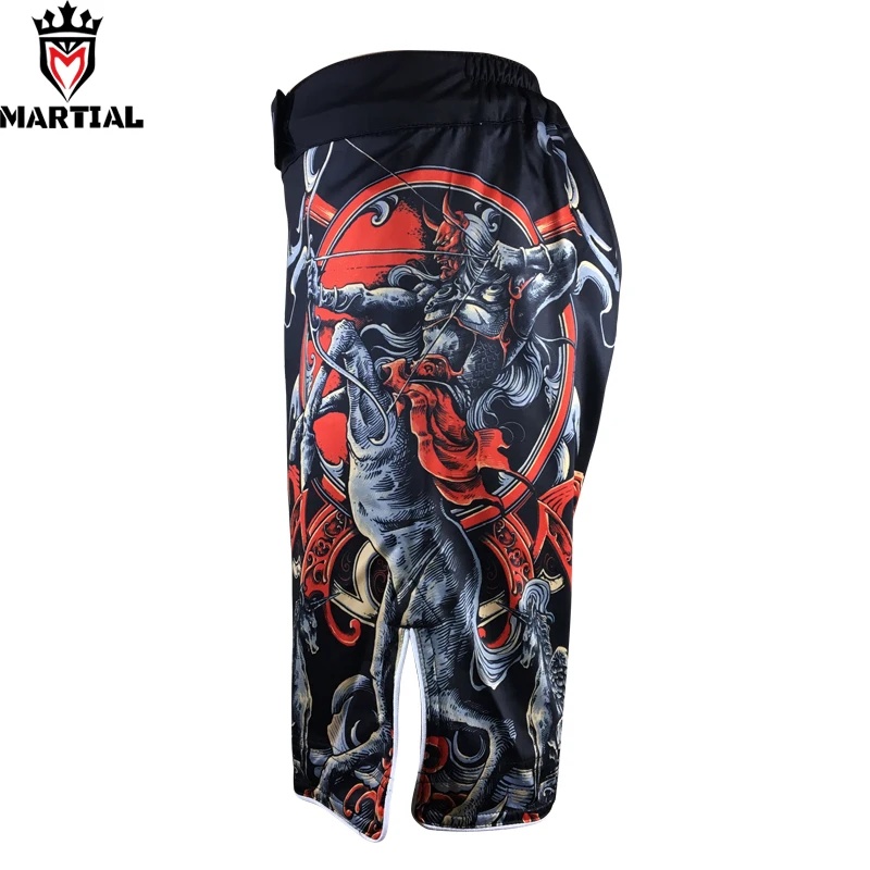 Kopen Martial Boogschutter constellation mma mannen boksen shorts sublimatie muay thai boksen snel droog strijd KORTE