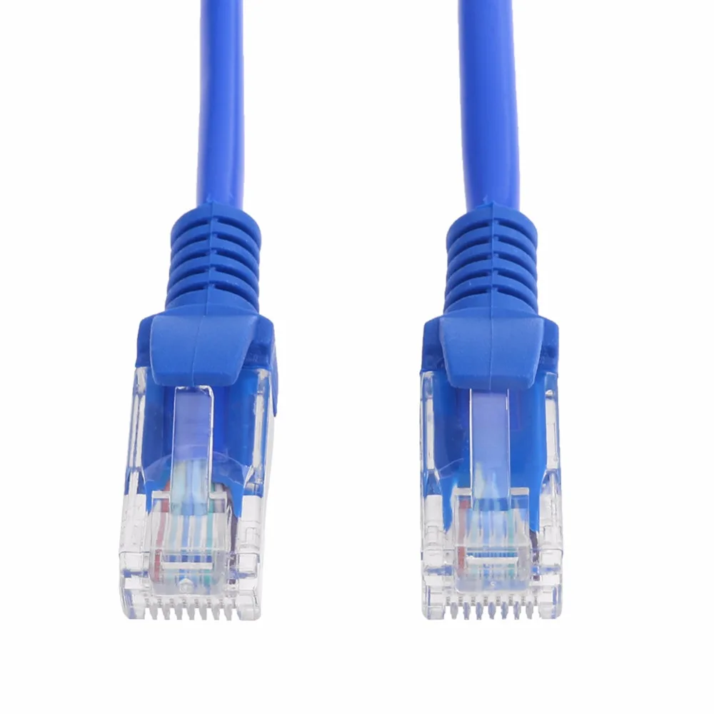 1/1.5/2/3/5/10m 8Pin Connector CAT5e 100M Ethernet Internet Network Cable Cord Wire Line for PC Router Laptop Modem Switches