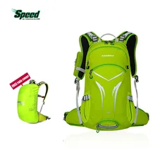 ANMEILU Brand Outdoor Backpack 20L Waterproof Rucksack for Hiking Camping Breathable Shoulderbag With Helmet Net and Rain Cover