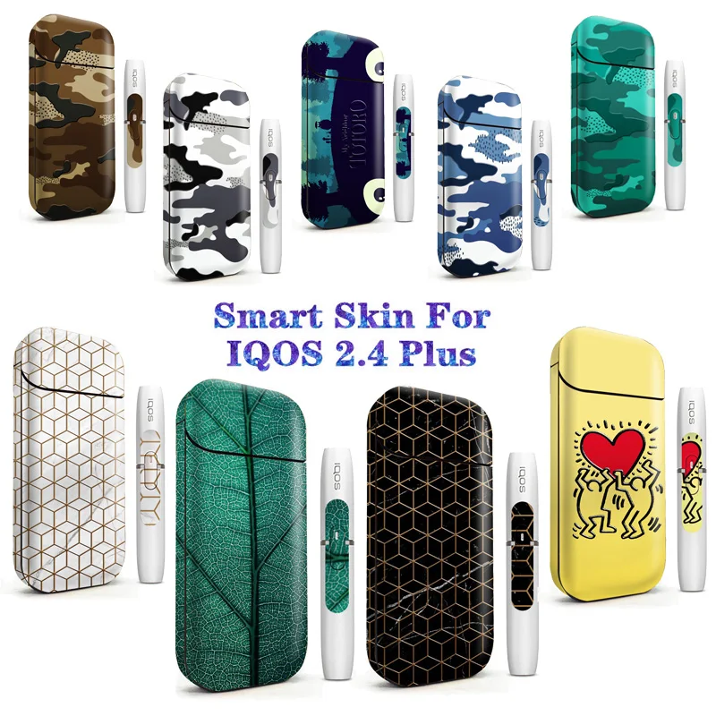 

Skin Pattern Flower Sticker For IQOS 2.4 Plus Universal Decorative PVC Anti-dust Dust Protection Film