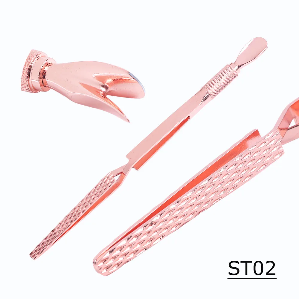 ST02 Nail Pincher Cuticle Pusher