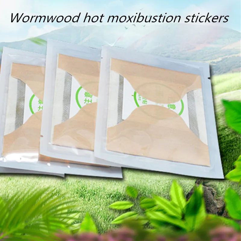 

10pcs Self Heating Patch neck back shoulder pain relief Wormwood Sticker Moxibustion stickers