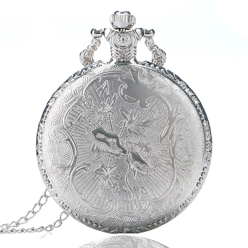 Dad Gifts Series Retro DAD Quartz Pocket Watch Casual Necklace Pendant Antique Style Steampunk Men Chain Watch Father's Day Gift2018 (25)