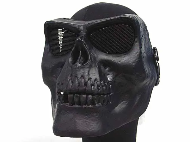 

Death Skull Bone Airsoft Full Face Protect Mask Paintball Game Hunting Biker Ski Guard Mask