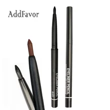 Addfavor Водостойкая Подводка для глаз карандаш Перманентная автоматическая косметическая подводка для глаз ручка длительная черная коричневая инструменты для макияжа глаз