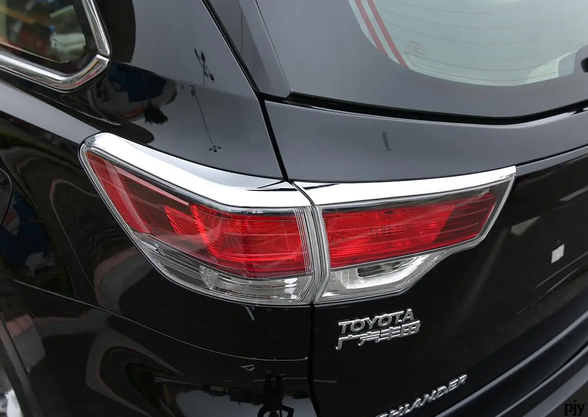 High quality Chrome Rear Headlight Headlamp Head lights Cover Trim for