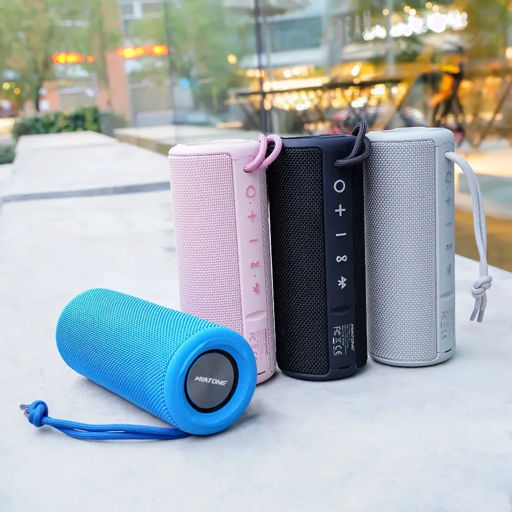 Wireless TWS Bluetooth Speaker with Stereo Superior HD Sound and Bass