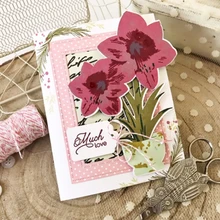 

GJCrafts Flower Metal Cutting Dies New 2018 Crafts Die Cuts for Dies Scrapbooking DIY Paper Cards Bouquet Decorations Embossing