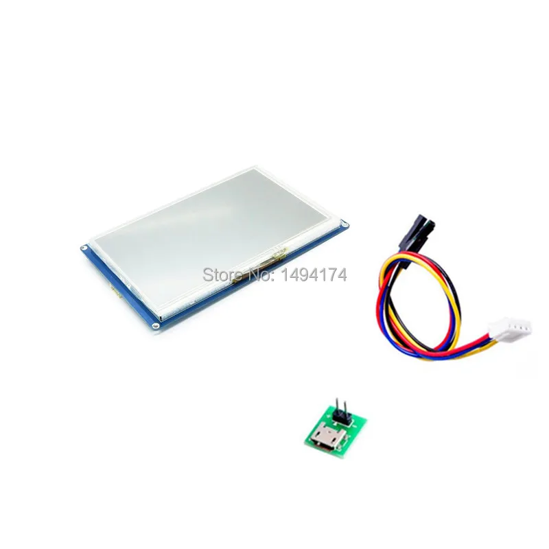 WQScosea Q8S-203 Nextion 7 &quot7 0 дюймовый TFT сенсорный экран UART HMI Интеллектуальный ЖК-модуль