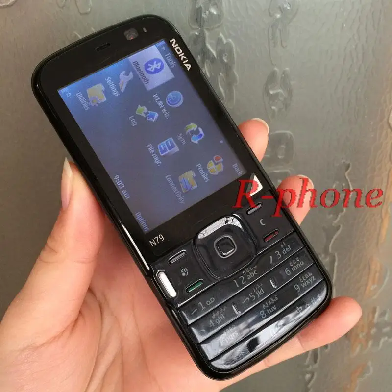 Оригинальный Восстановленный NOKIA N79 мобильный телефон GSM разблокированная