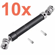 10 шт./лот 110-160 мм Алюминиевый металлический приводной вал задний для 1/10 RC Traxxas TRX-4 гусеничный грузовик 8250