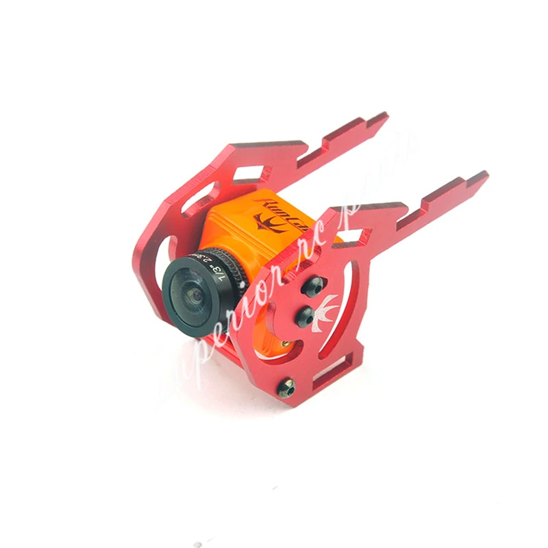 

Angle Adjustable Aluminum Alloy Red Bracket For Runcam Swift Mini Mount Supporter 130/140 Modified Aircraft Frame Camera Holder
