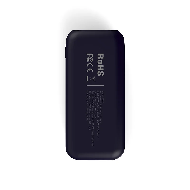 XTAR PB2, внешний аккумулятор, светодиодный, USB, для 3,6 В/3,7 в, Незащищенный, li-ion/IMR/INR/ICR, 18650 батареи, портативное зарядное устройство