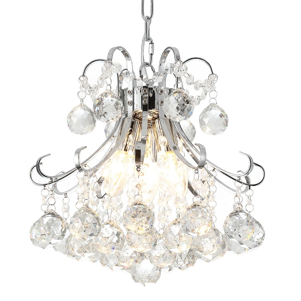 Ganeed Modern LED Flush Mount Lighting Fixture,Dimmable 8-Head Close to Ceiling Light Acrylic Chandeliers for Bedroom Living Room Dining Room Kitchen Office 120W//3000-6500K
