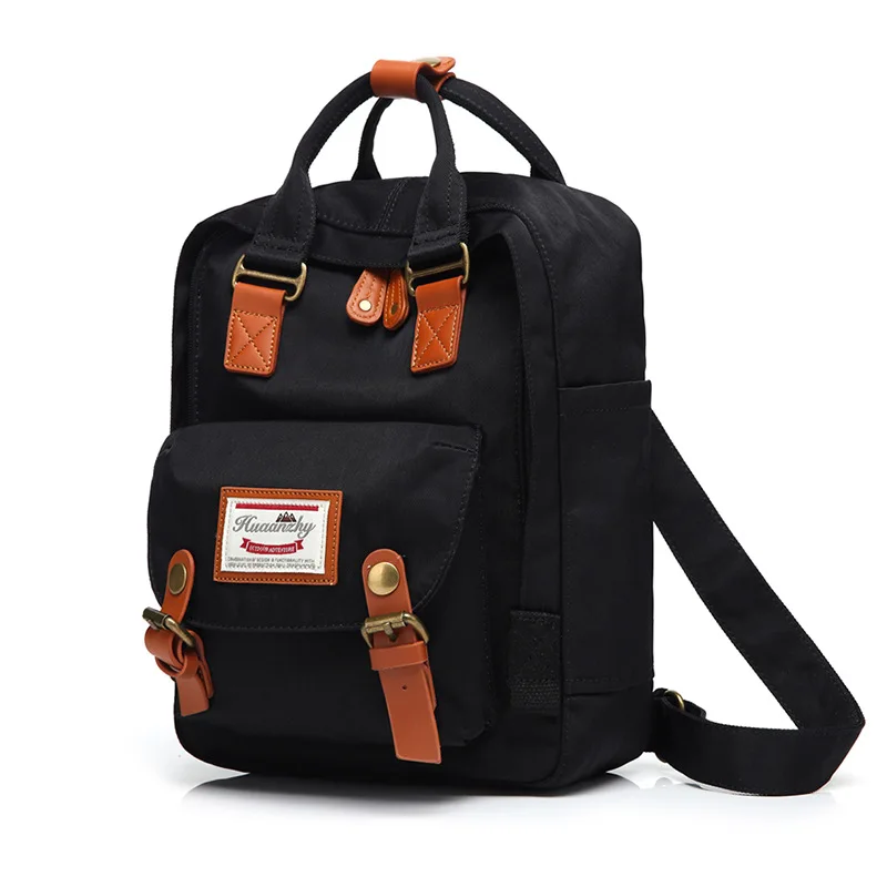 

Korean version of the canvas zipper breathable backpack multi-functional mummy bag explosion models college backpack