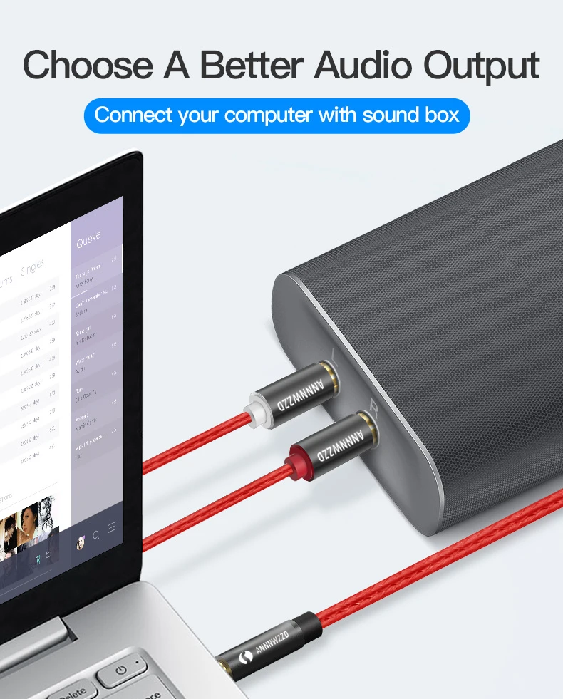 RCA Cable 2RCA to 3.5 audio cable 3.5mm jack rca aux cable 0.5m 1m 2m 3m 5m For phone Edifer Home Theater DVD 2RCA audio cable