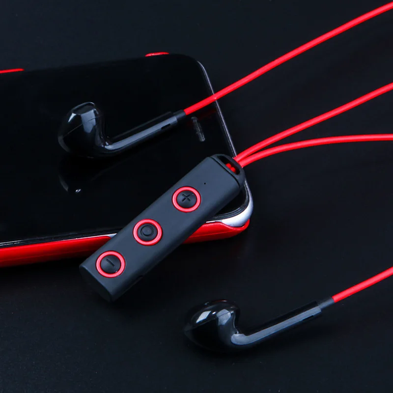 Bluetooth наушники в ухо Беспроводной магнитные спортивные наушное крепление