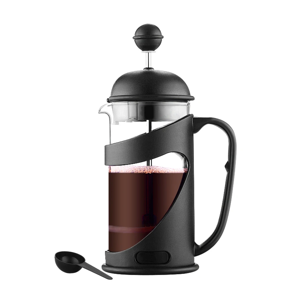 350 ml Glass French Pressure Caffee Pot Pressure Method French Press Coffee Pot Glass Tea Maker