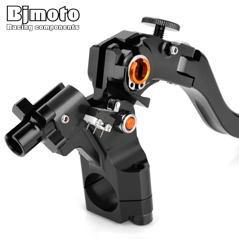 BJMOTO Универсальный 7/8 &quot22 мм мотоцикла тормозной рычаг сцепления кабель Clutchs