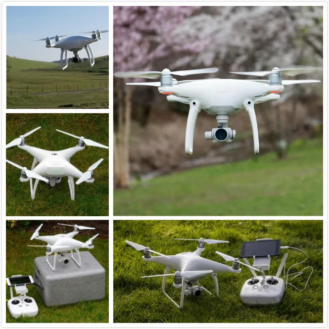 DJI Phantom 4 Quadcopter With 4K Camera And 3 Axis Gimbal For Drones Photographer PK DJII Phantom 3 Professional Mavic Pro