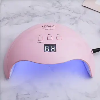 

Pink 48W Nail Dryer SUN X9 Plus UV LED Lamp Professional Nail Art Design Tool Fast Drying Nail Gel Varnish Polish Lamp for Nails