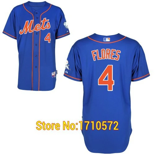 Mens New York Mets Shirt 4 Wilmer Flores 52 Yoenis Cespedes 27 Carlos Gomez  Blue White Camo Gray Authentic Baseball Jersey Cheap - AliExpress