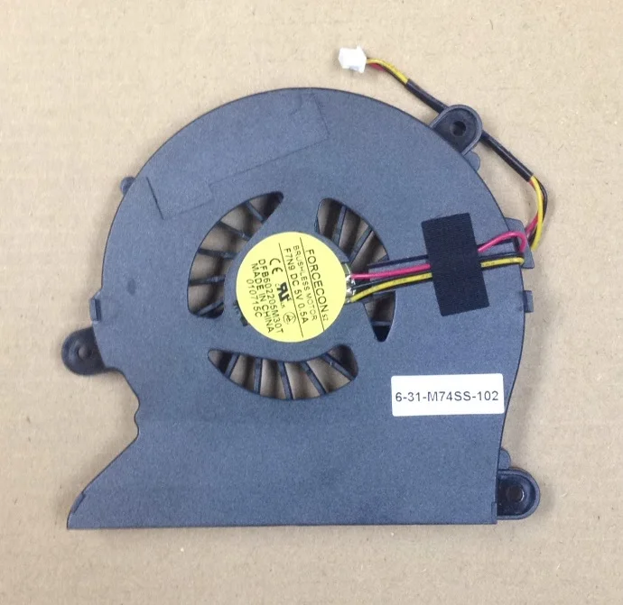 Nuevo Ventilador Para Clevo W150 W150er W350 W350ETQ W370ETQ W370SKQ Ventilador De Refrigeración De CPU AB7905HX DE3 6 23 AW15E 010 6 23 AW15E 011 6 31  W370S   AliExprs