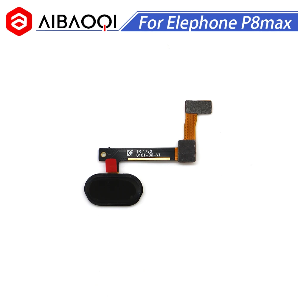 

AiBaoQi Original Brand New Elephone P8 Max Fingerprint Sensor Home Button Flex Cable Replacement For Elephone P8 Max cell phone