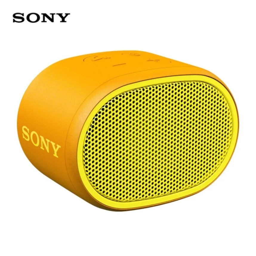 Sony SRS-XB01Mini с открытым блютузом Динамик Портативный Беспроводной сабвуфер глубокий бас Водонепроницаемый по громкой связи 3,5 мм Порты и разъёмы - Цвет: Yellow