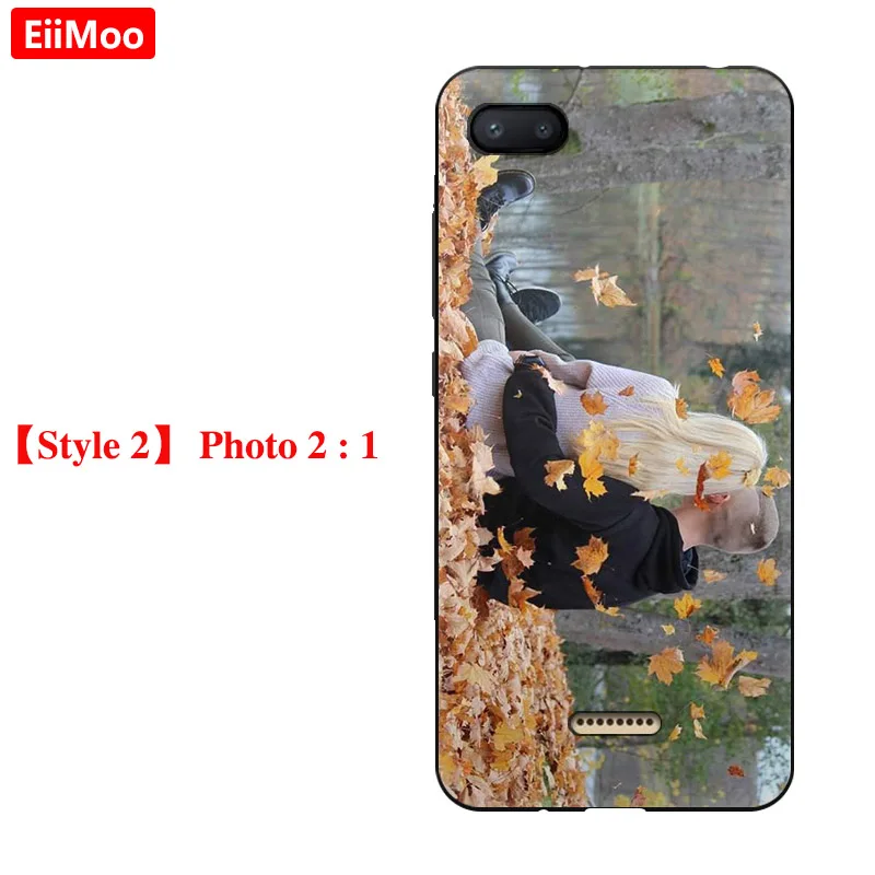 EiiMoo чехол для телефона на заказ для Xiaomi Redmi 6A 4A 7A 4X5 Plus S2 Y2 K20 9T Pro Чехол DIY фото для Xiomi Redmi Note 6 Pro - Цвет: Style 2