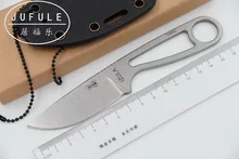 JUFULE Hormiga IZULA 12992 Rowen, Lámina D2 Cuchillo de Hoja Fija Cuchillos de Bolsillo Herramientas Al Aire Libre de la Supervivencia Que Acampa Táctico Recto de Acero EDC