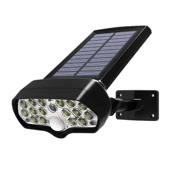 

LED Solar Licht PIR Motion Sensor Solar Lampe Wasserdichte Solar Powered Strahler Wand Lampe Für Outdoor Garten Dekoration new