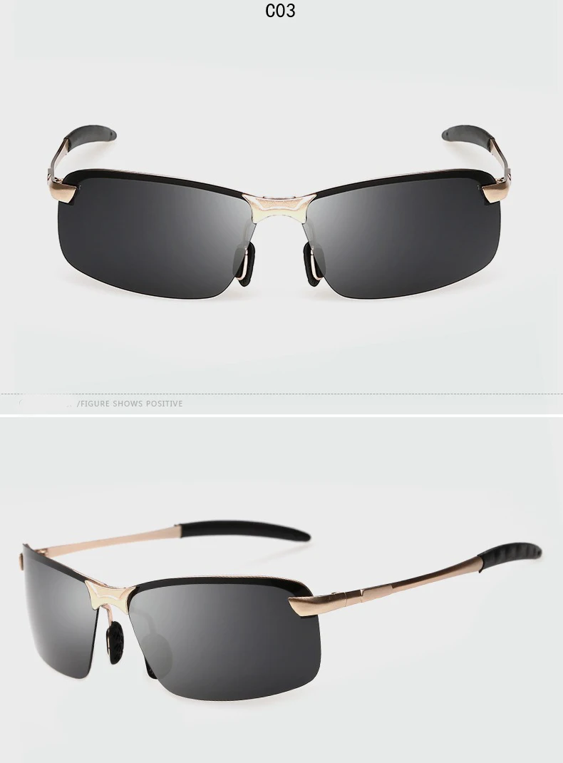 Мужские Брендовые очки солнцезащитные поляризованные для вождения ретро женщин