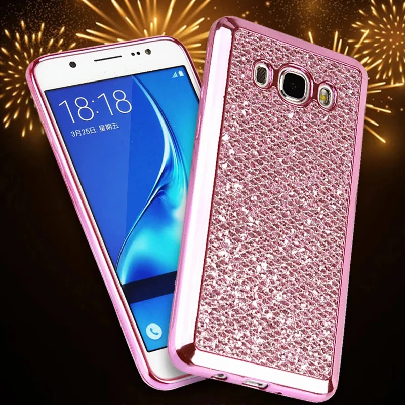 Роскошный блеск Bling ТПУ чехол для Samsung Galaxy J2 J1 Ace J3 J5 J7 2016 J120 j510 j710 core Prime g360 дуэта i9082