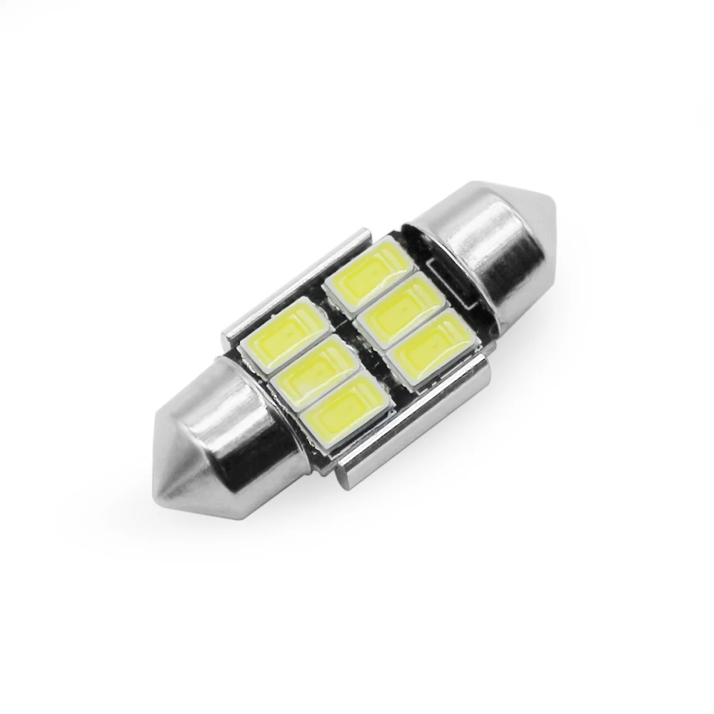 Современный автомобиль C5W 31 мм 5630 Canbus Festoon 6SMD светодиодный внутренний купольный