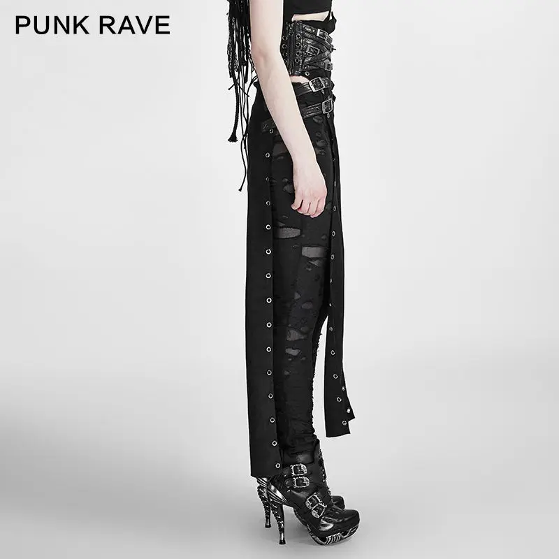 Женская юбка макси в готическом стиле одежда стимпанк рок Q298|max skirt|steampunk rockskirt skirt |